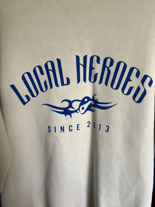 Damska bluza LH Tribal Nude & Blue Sweatshirt Local Heroes Since 2013