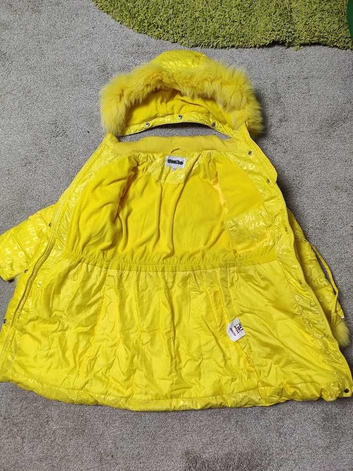 Зимове пальто Donilo 6164 для дівчинки зріст 140. 10-11 років (Kiko)
