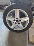 Felga kolo zapasowe alufelga opona r17 audi 5x112