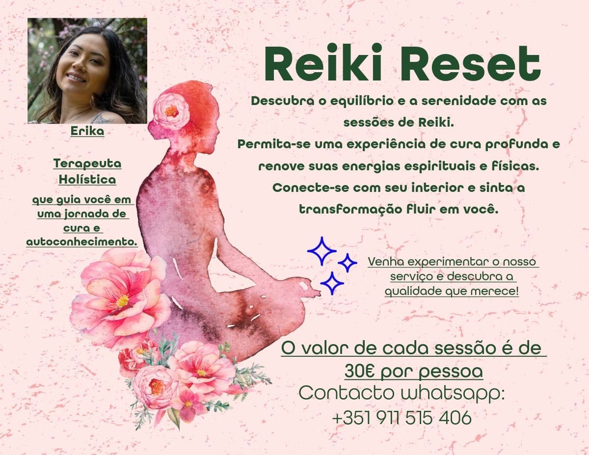Sessões de Reiki