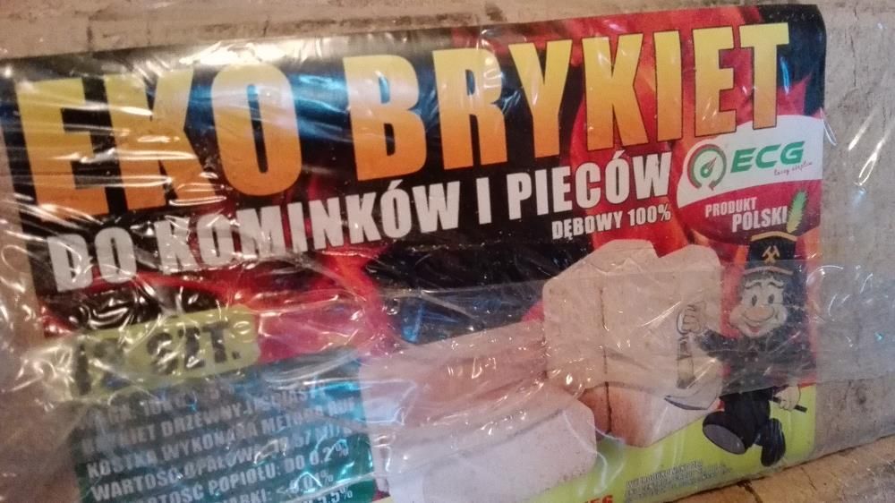 Brykiet kominkowy drzewny RUF100% liściasty PREMIUM dębowy 100% - CZ.P