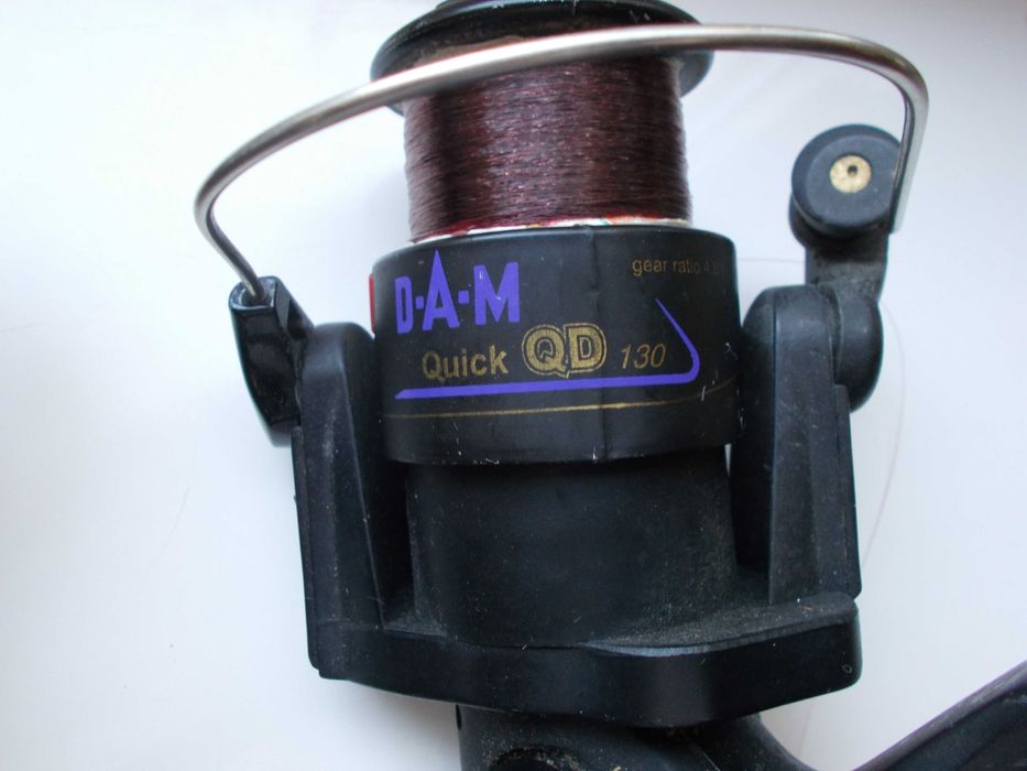 Kołowrotki 3 sztuki . 2 DAM,1 SHIMANO