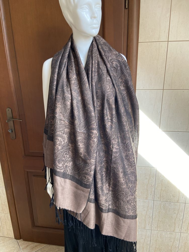 Szal kaszmirowy Pashmina