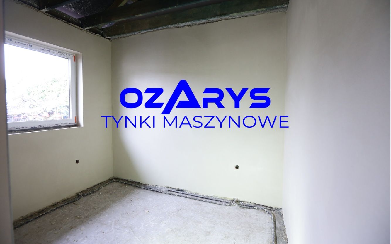 Tynki Maszynowe wewnętrzne Gipsowe i Cementowo Wapienne