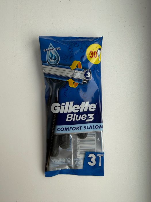 Набір станків для гоління, 3 шт.
Gillette Blue 3 Comfort Slalom