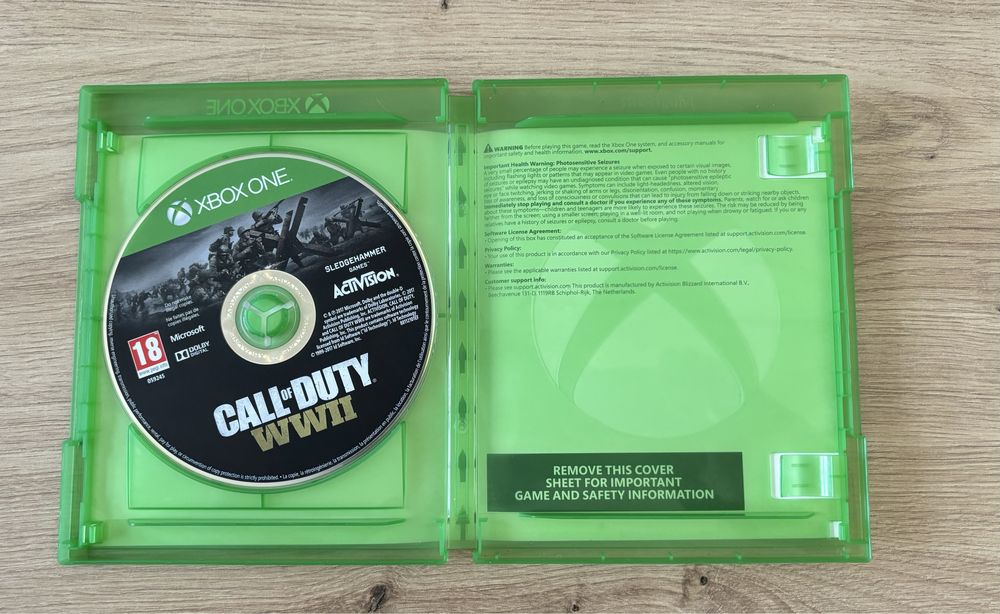 Call of Duty WW2 wersja angielska 18 lat