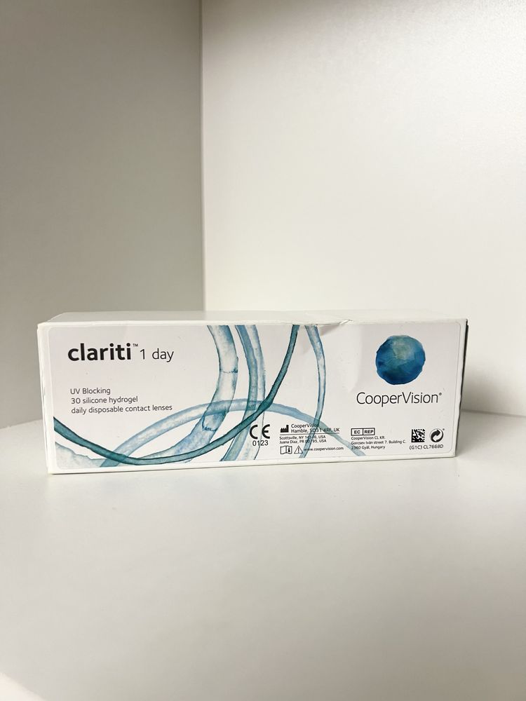 Одноденні контактні лінзи Cooper Vision Proclear 1,     Clariti 30штк