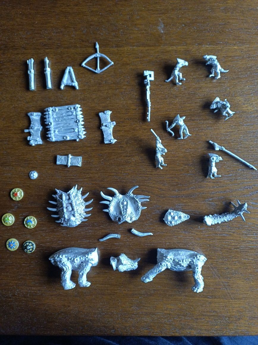 Lizardmen stegadon metalowy  Warhammer