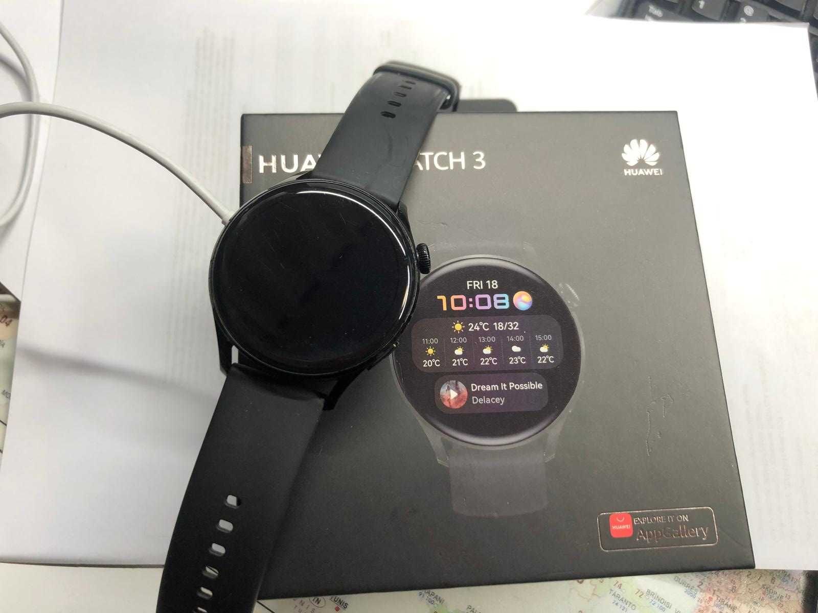 Smartwatch Huawei Watch 3 LTE GLL-ALL04 CZARNY