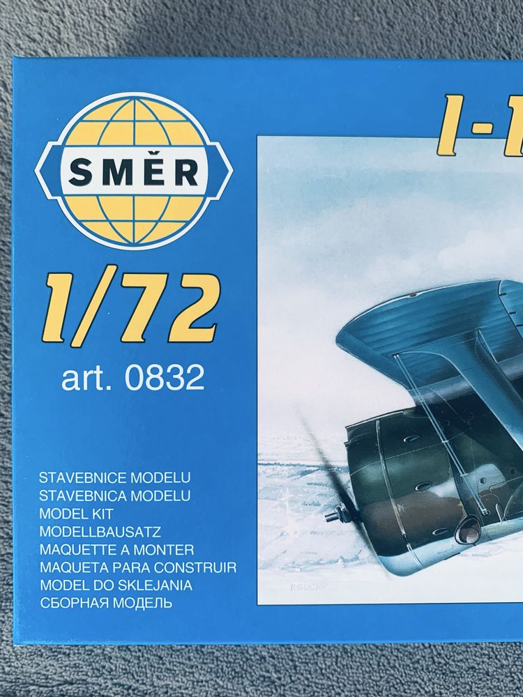 Samolot I-153 Czajka model do sklejania Smer 0832