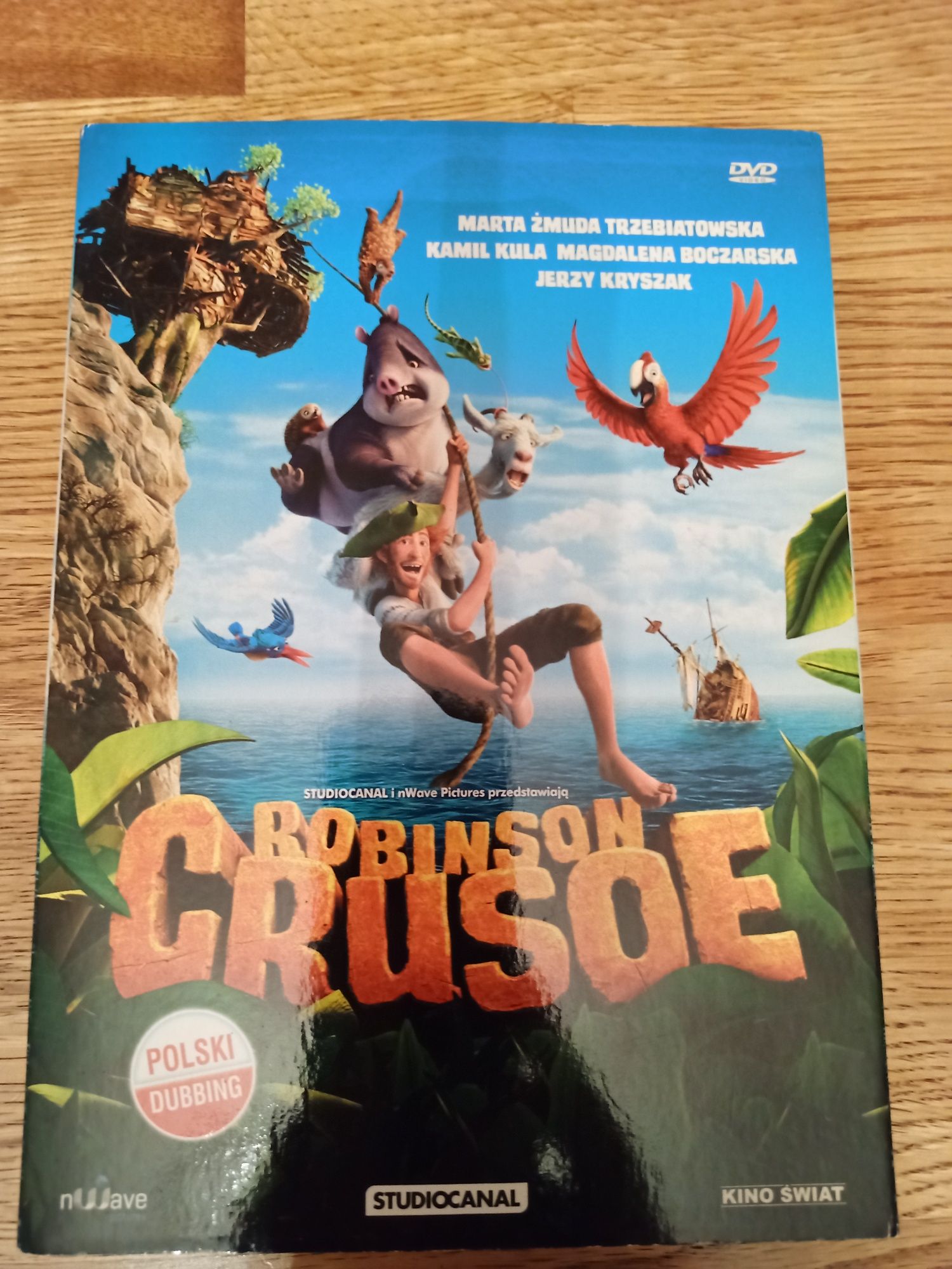 Robinson Crusoe DVD bajka animowana