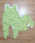 Komplet śpioch kaftan frota roz 86