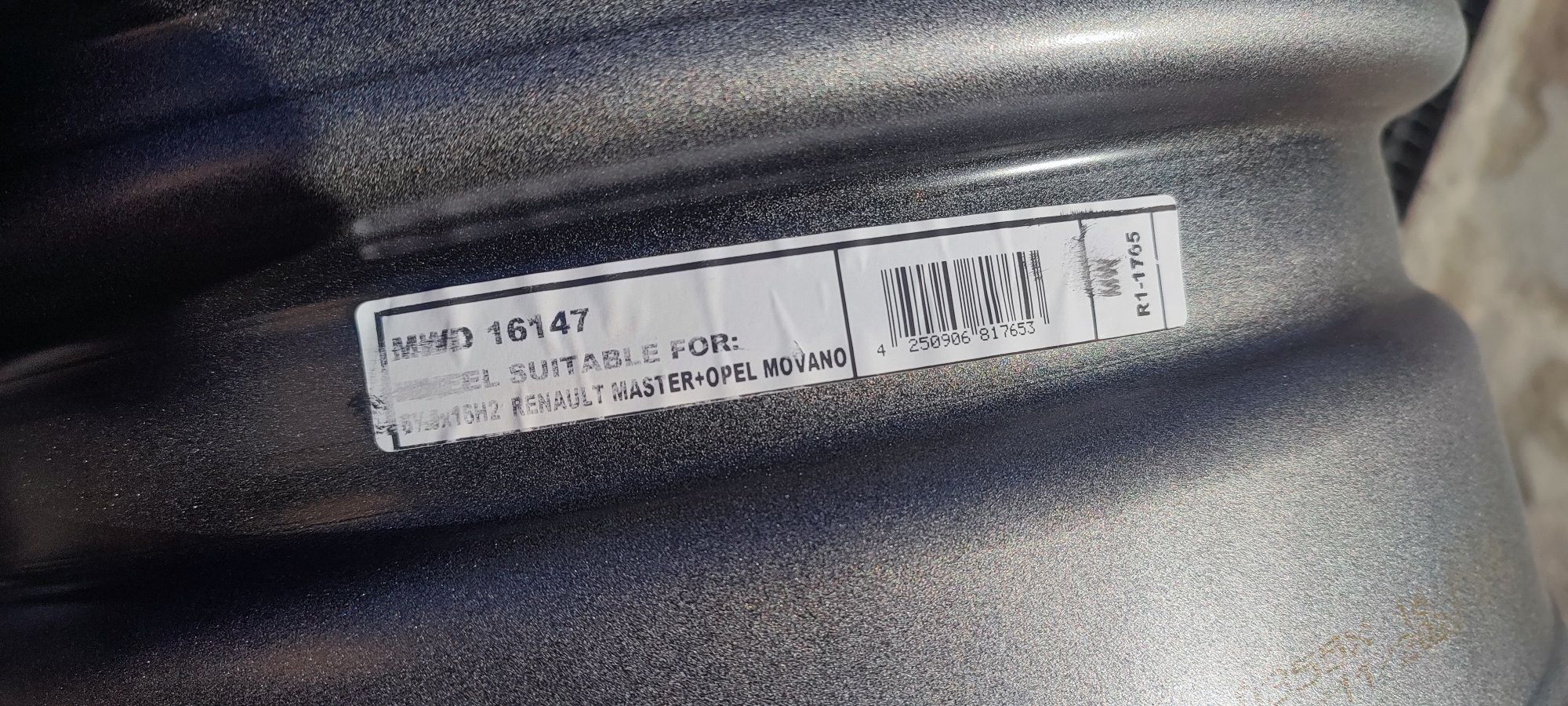 16 " 5x130  NOWE felgi stalowe Renault Master, Opel Movano