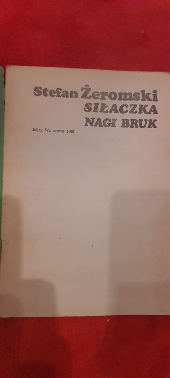 Siłaczka Nagi bruk Stefan Żeromski