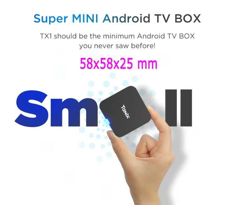TV Box Tanix TX1 Android 10,  2Gb / 16Gb. Самий малий ТБ-бокс !!!