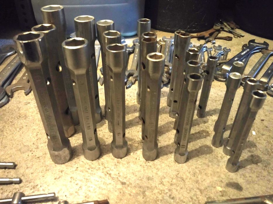 22 Chaves de Tubos ou Tubulares Cromio Vanadium
