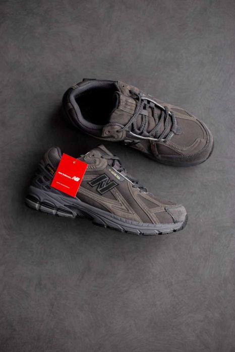 Мужские зимние кроссовки с мехом New Balance 1906R "Brown Cordura"