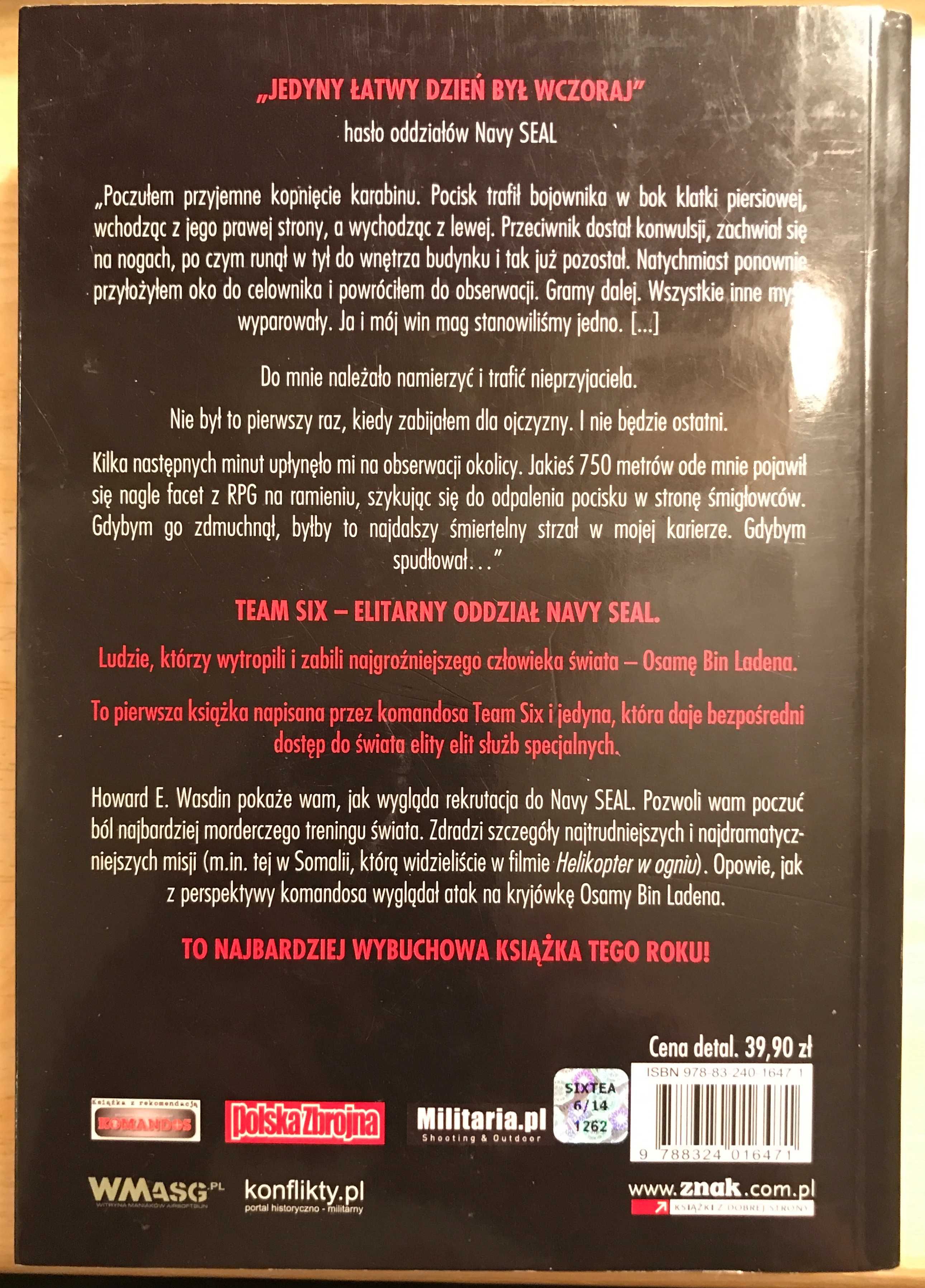 Książka "Snajper" Howard E. Wasdin & S. Templin - idealna na prezent