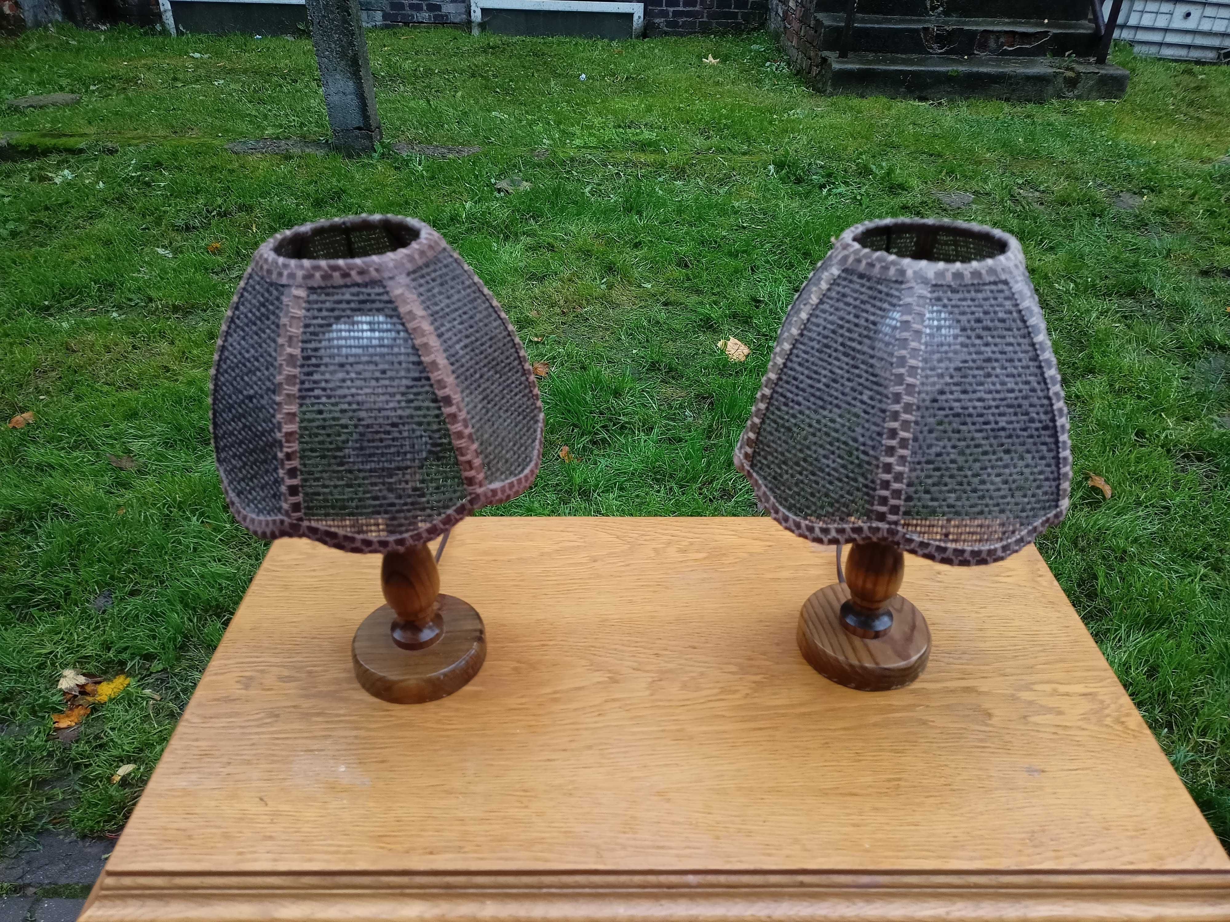 Lampka nocna do Sypialni,Gabinetu, Lampa z Abażurem do Salon