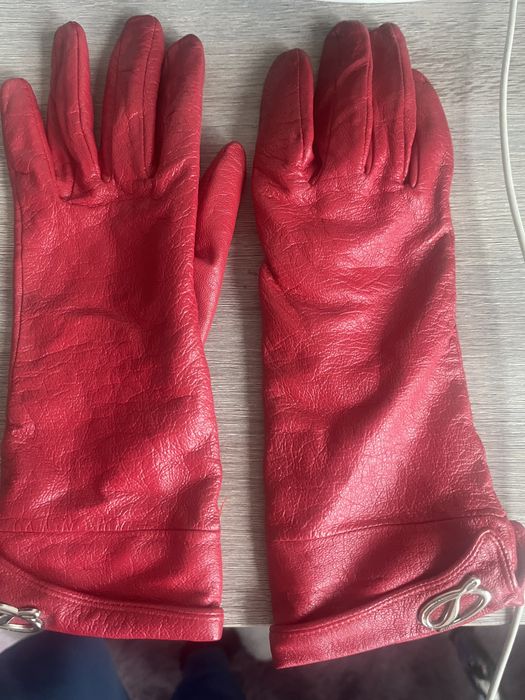 Перчатки з натуральної шкіри