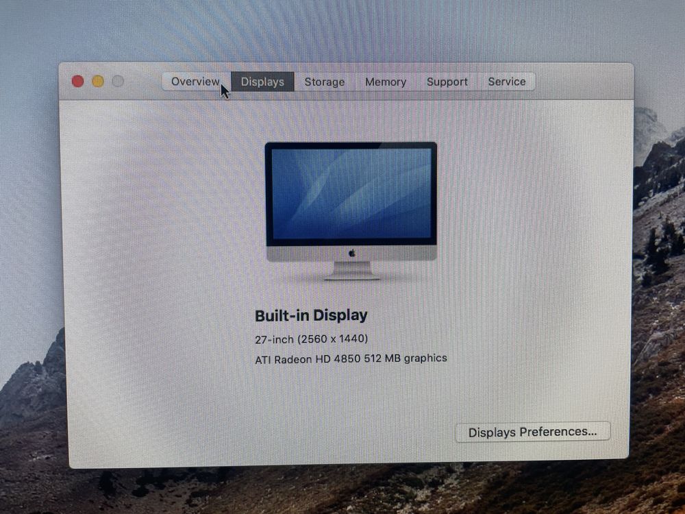 IMac 27” late 2009