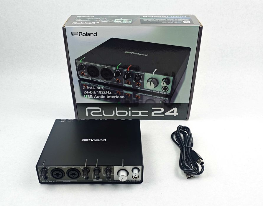 Roland Rubix24 аудіоінтерфейс звукова карта (Loopback)
