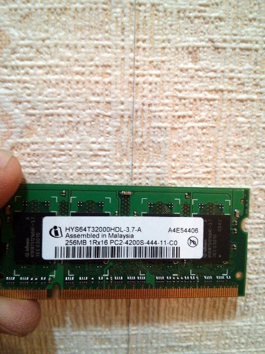 Модуль памяти для ноутбука SODIMM 256MB