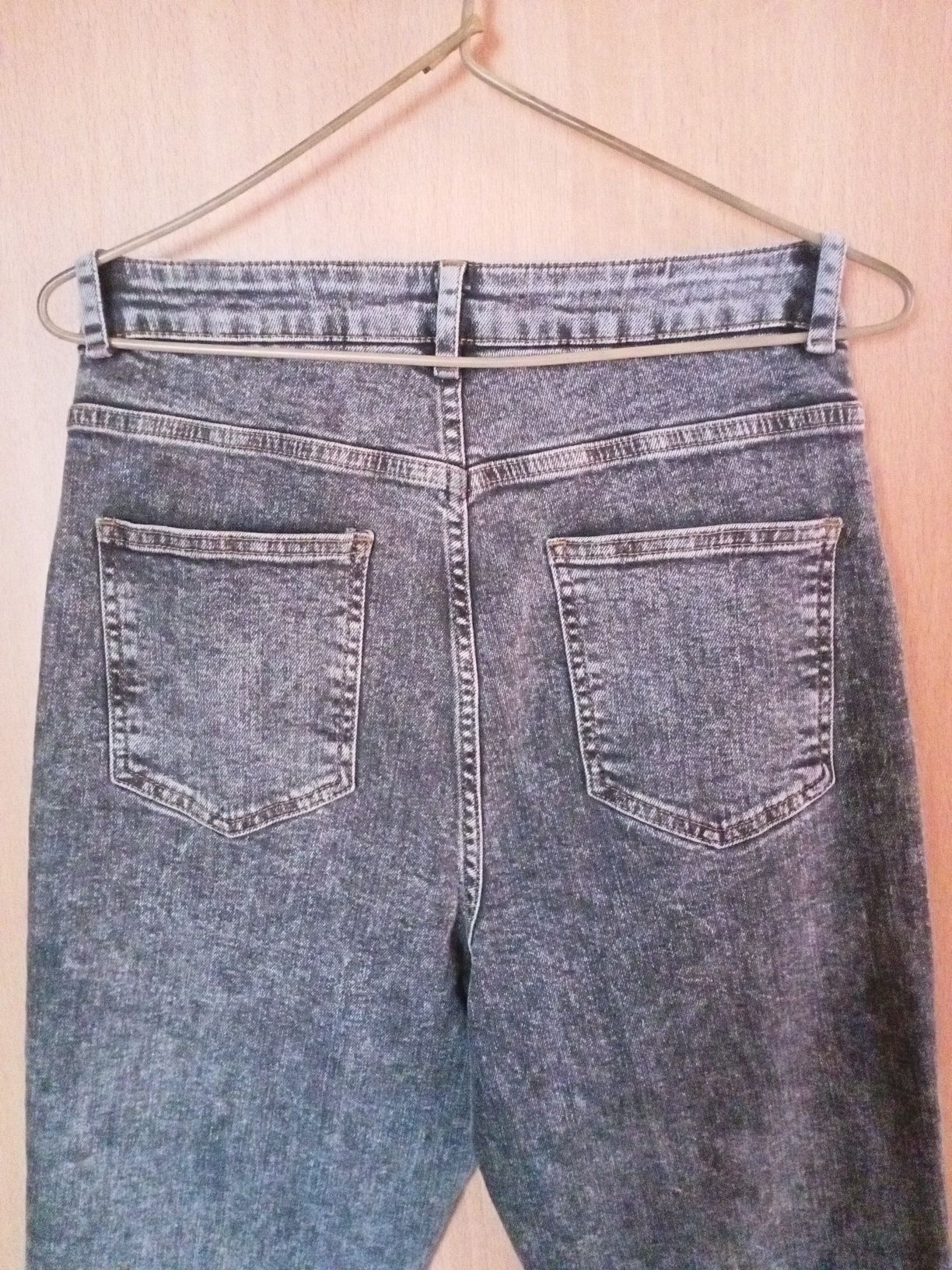 W28/L36 jeansy wysoki stan nogawka 80cm - asos