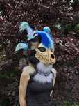 Fursuit furry premade skull dog head głowa