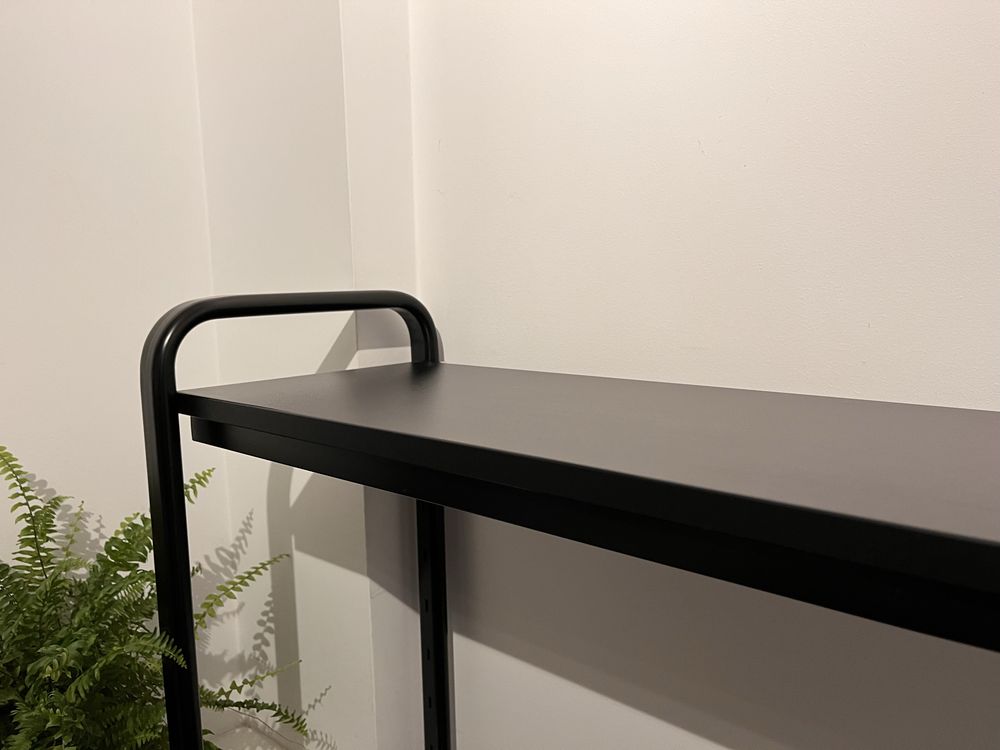 Biurko gamingowe Ikea Fredde czarne