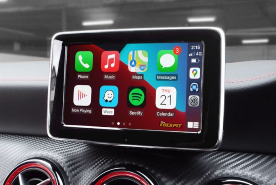 Ativação Apple CarPlay e Android Auto para Mercedes Benz