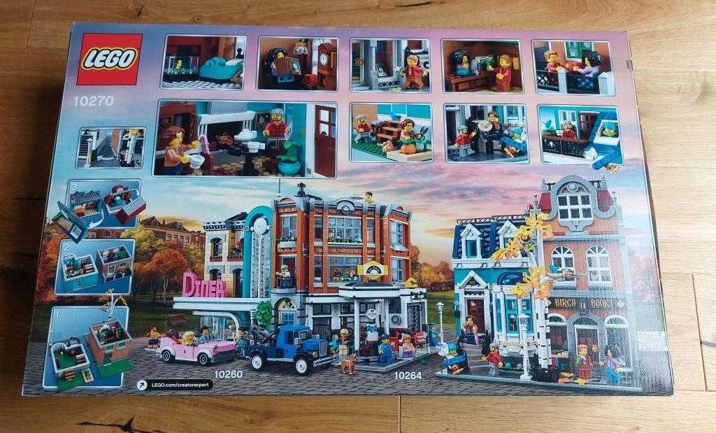 Lego creator 10270 ksiegarnia modular nowy - plomby producenta