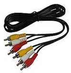 Кабель шнур RCA (тюльпаны). Штекер разъем RCA тюльпан. Обмен