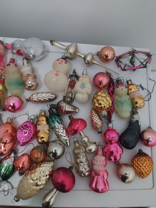 Ёлочные игрушки СССР