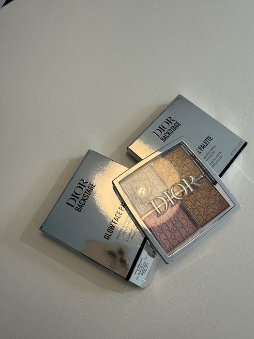 Палетка хайлайтерів Dior Glow Face Palette 001