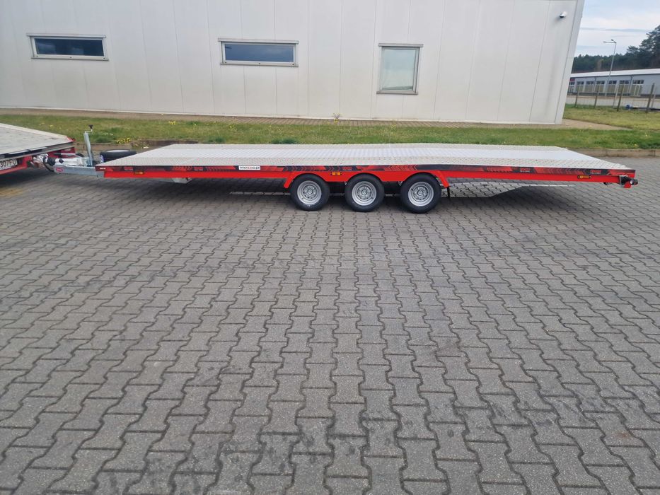 Wypożyczalnia wynajem laweta przyczepa na busa DMC 3500 ładowność 2700