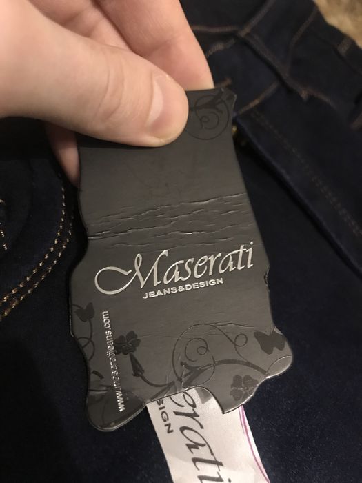 Джинси Maserati Жіночі Турречина 50р М-L на флісі