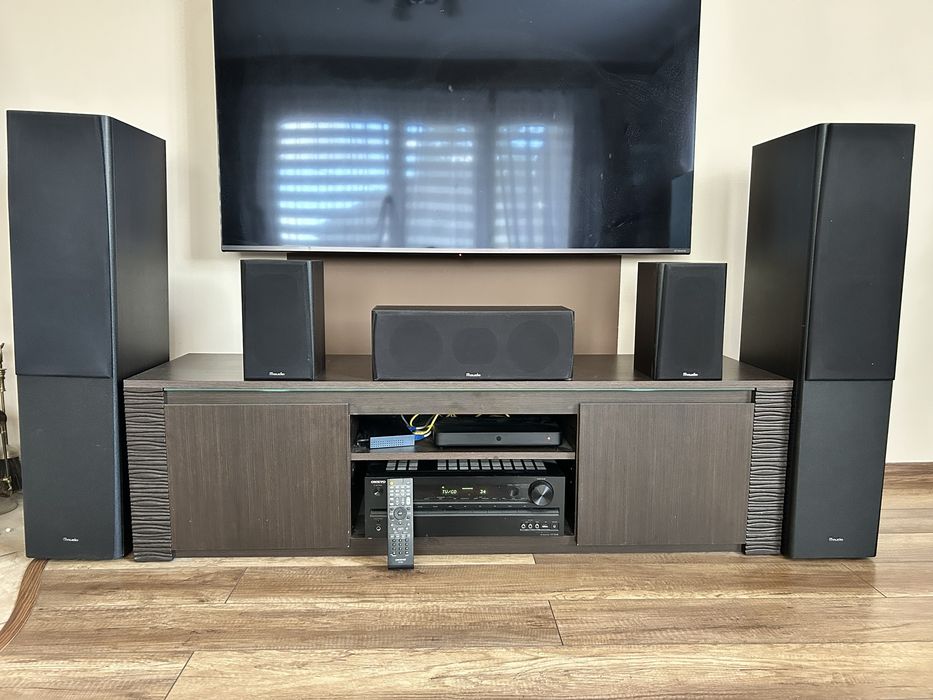 Zestaw kina domowego ONKYO HT-R548, głośniki MAudio HCS-9920 SE