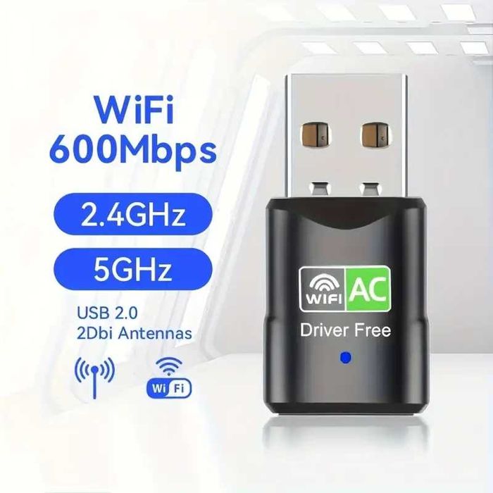 USB  Wi-Fi Адаптер. Беспроводной Сетевой Адаптер