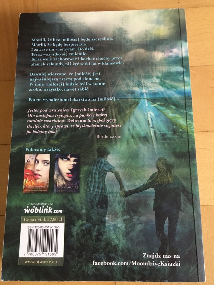 Książka „delirium”