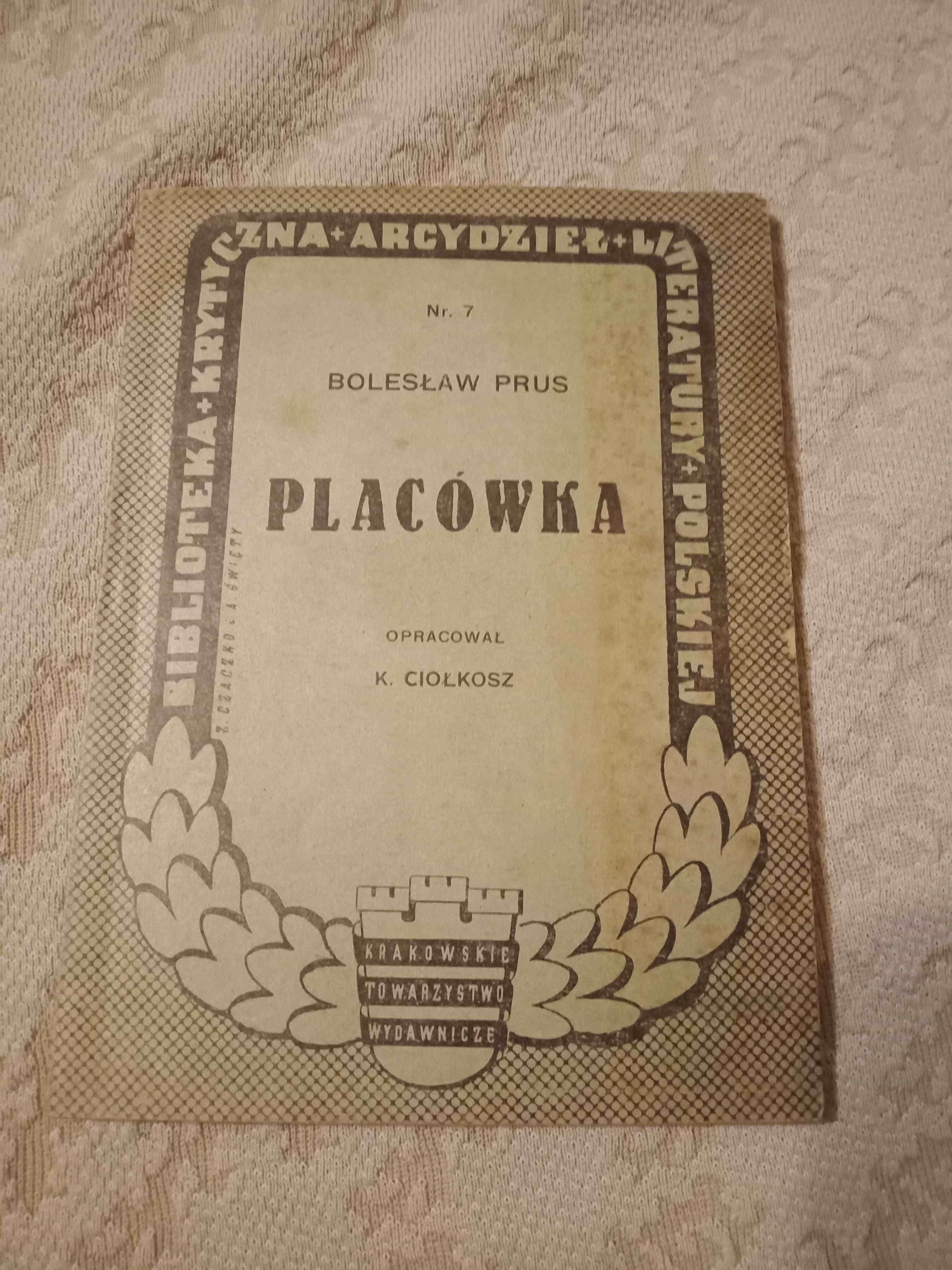 Bolesław Prus Placówka 1946