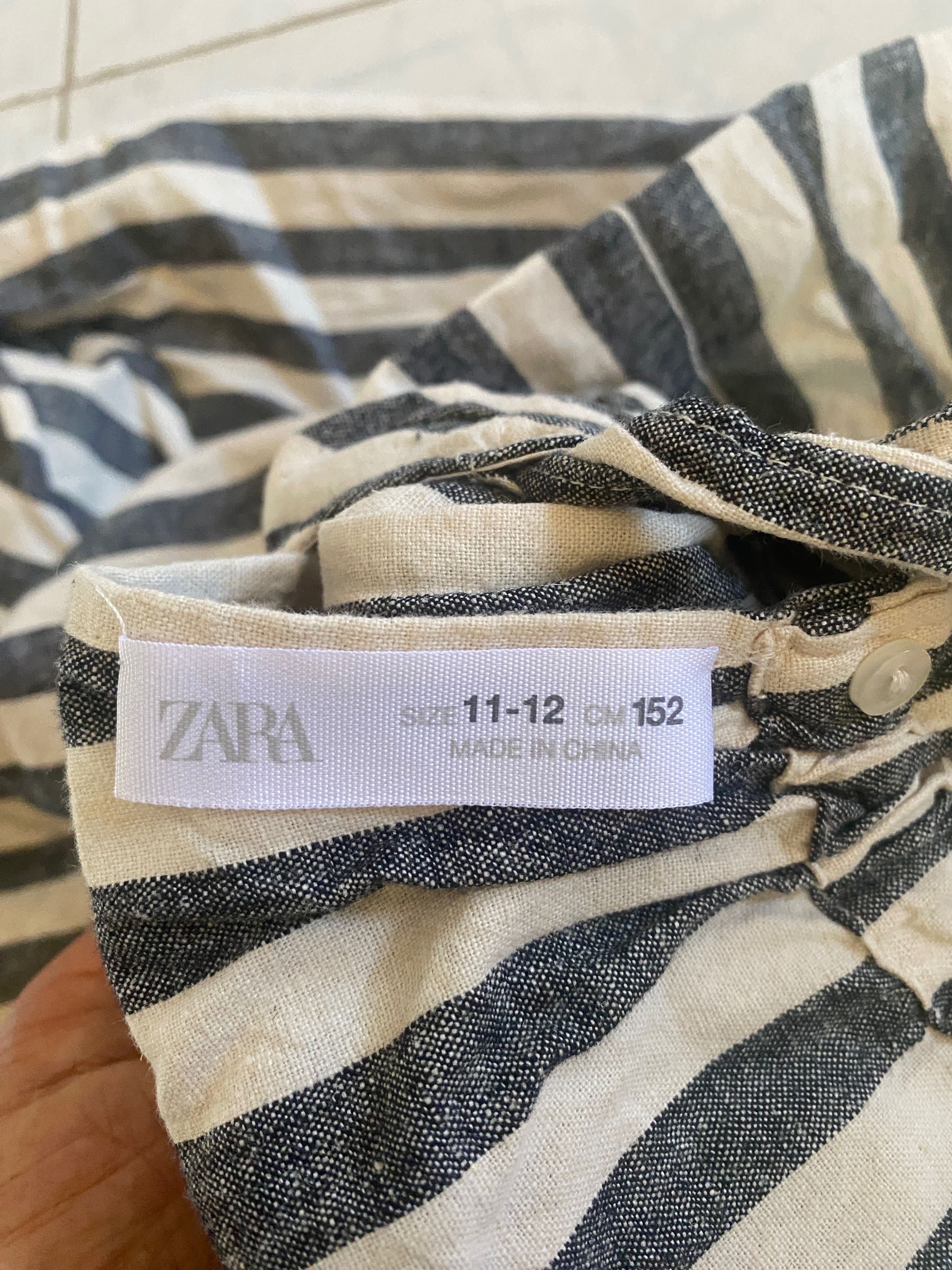 Macacão-sarafan original da ZARA, tamanho 11–12 anos (152)
