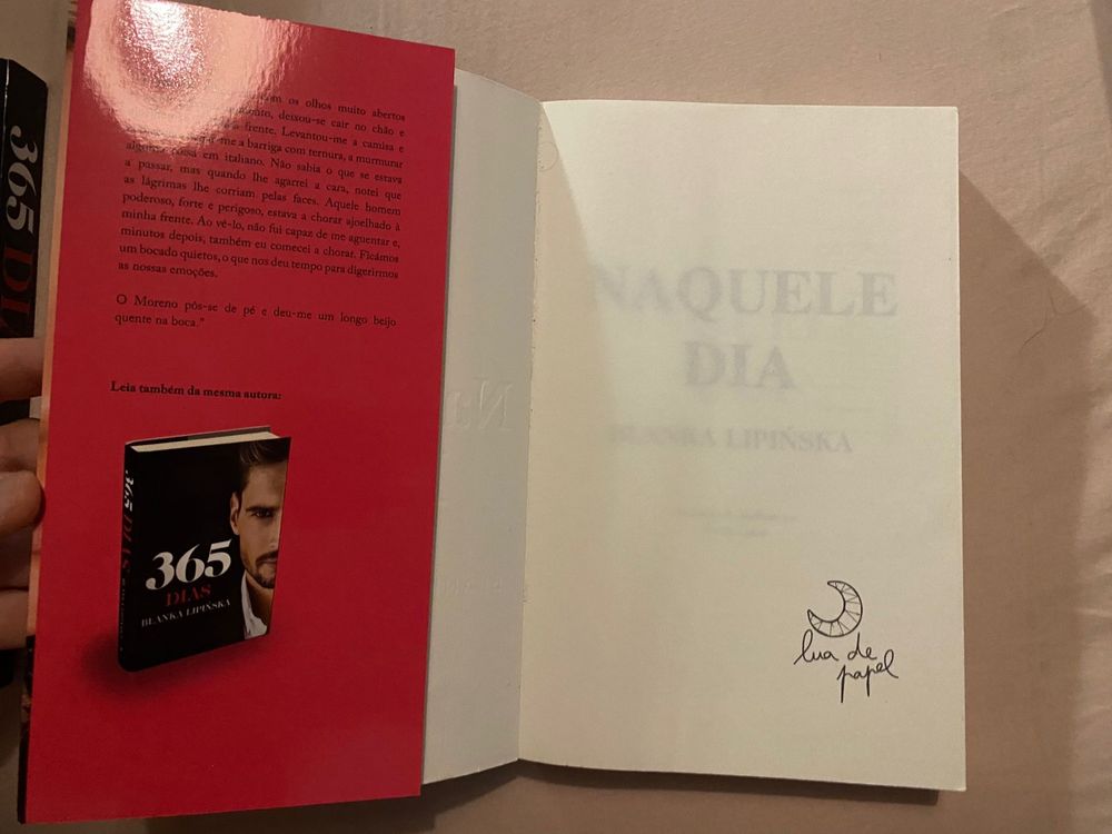 livro 365 dias & naquele dia