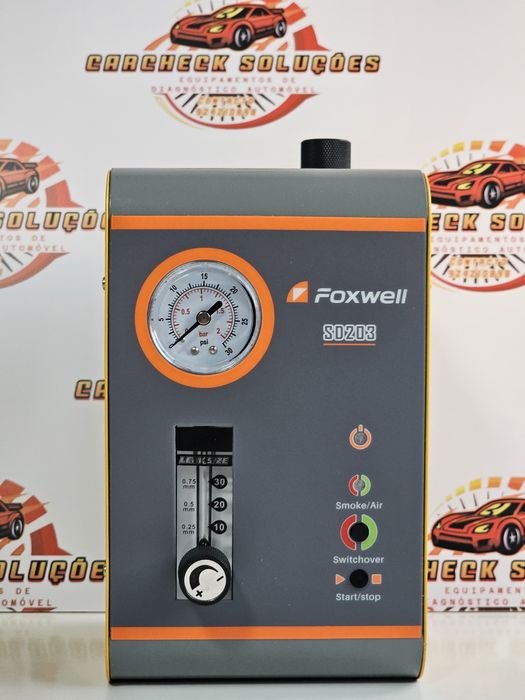 FOXWELL SD203 - Detecção de Fugas com Fumo, Rápida e Precisa