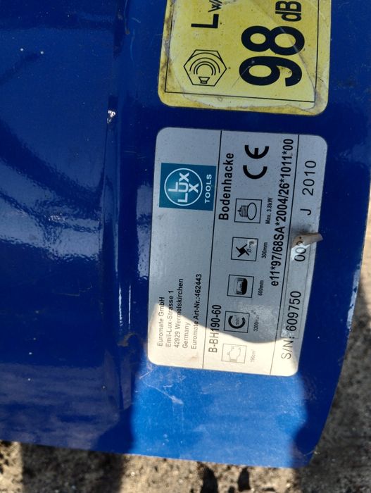 Glebogryzarka Firmy Lux