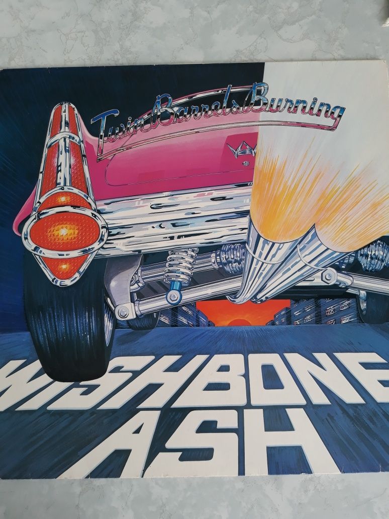 WISHBONE ASH- Twin Barrels Burning.  1982. Kolekcja własna.