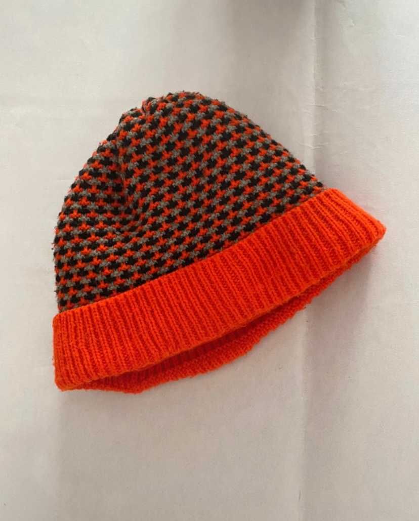 Czapka narciarska zimowa adidas pomarańczowa