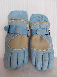 Rękawice zimowe niebieskie.