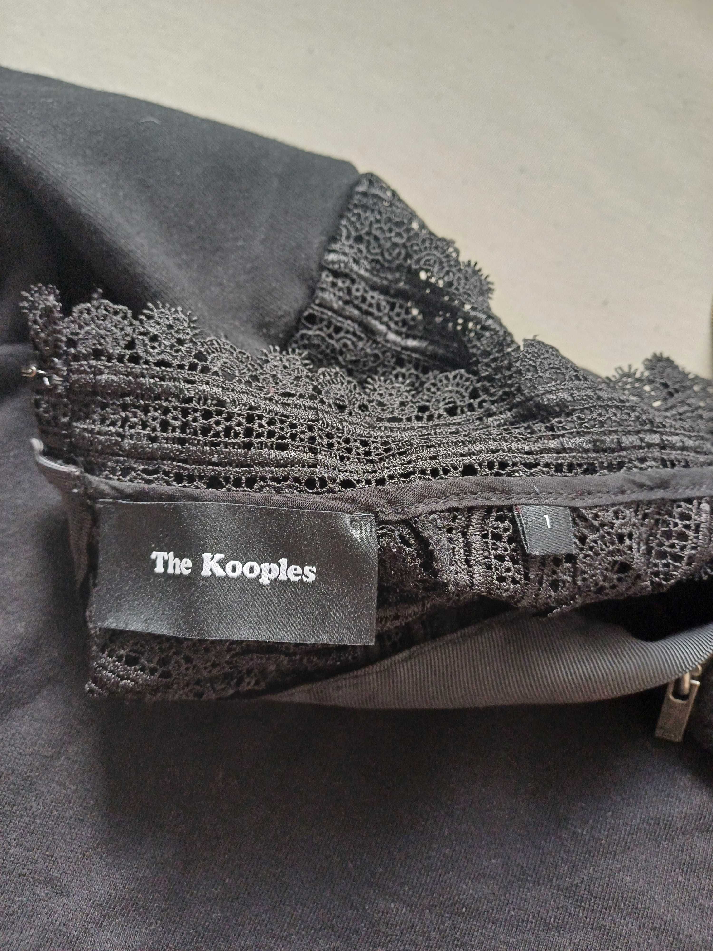 The Kooples bluza ozdobiona koronką rozmiar S