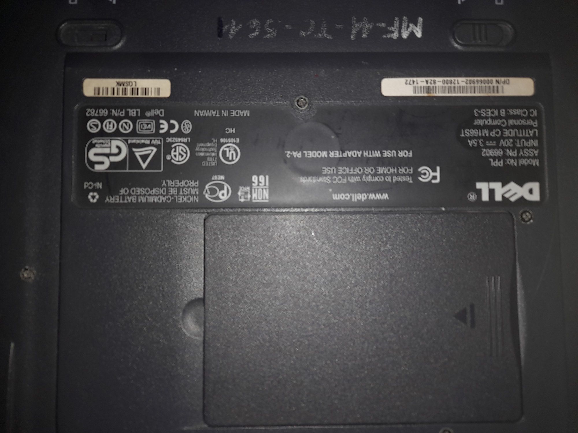 Retro Dell Latitude CP M166ST